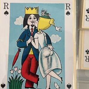 "R" Cheeky Card